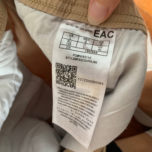 Men’s Guess beige shorts - Picture 4 of 4